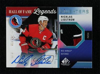 Nicklas Lidstrom [Autograph Patch] #HOF-NL