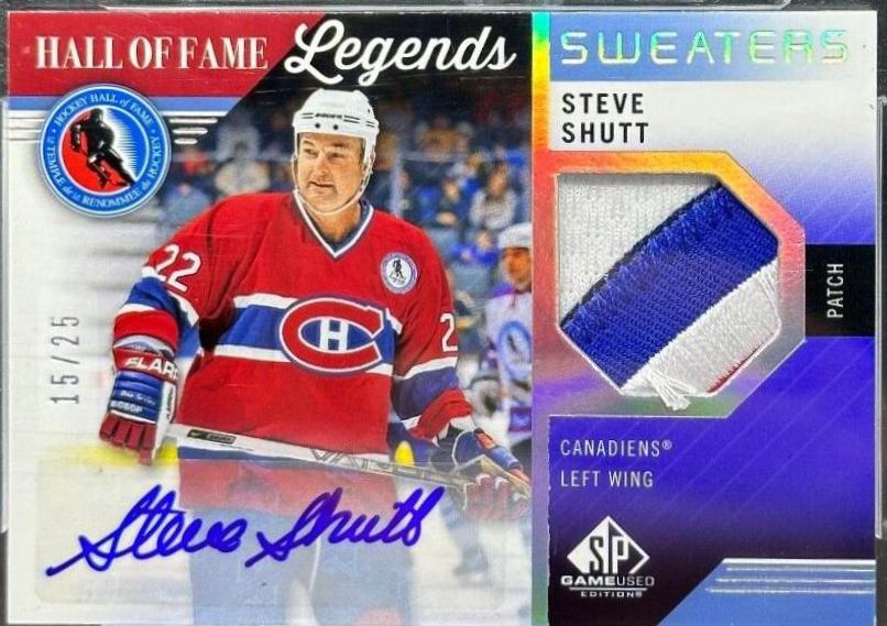 Steve Shutt [Autograph Patch] #HOF-SS