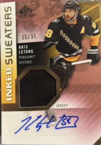 Kris Letang [Patch] #IS-KL