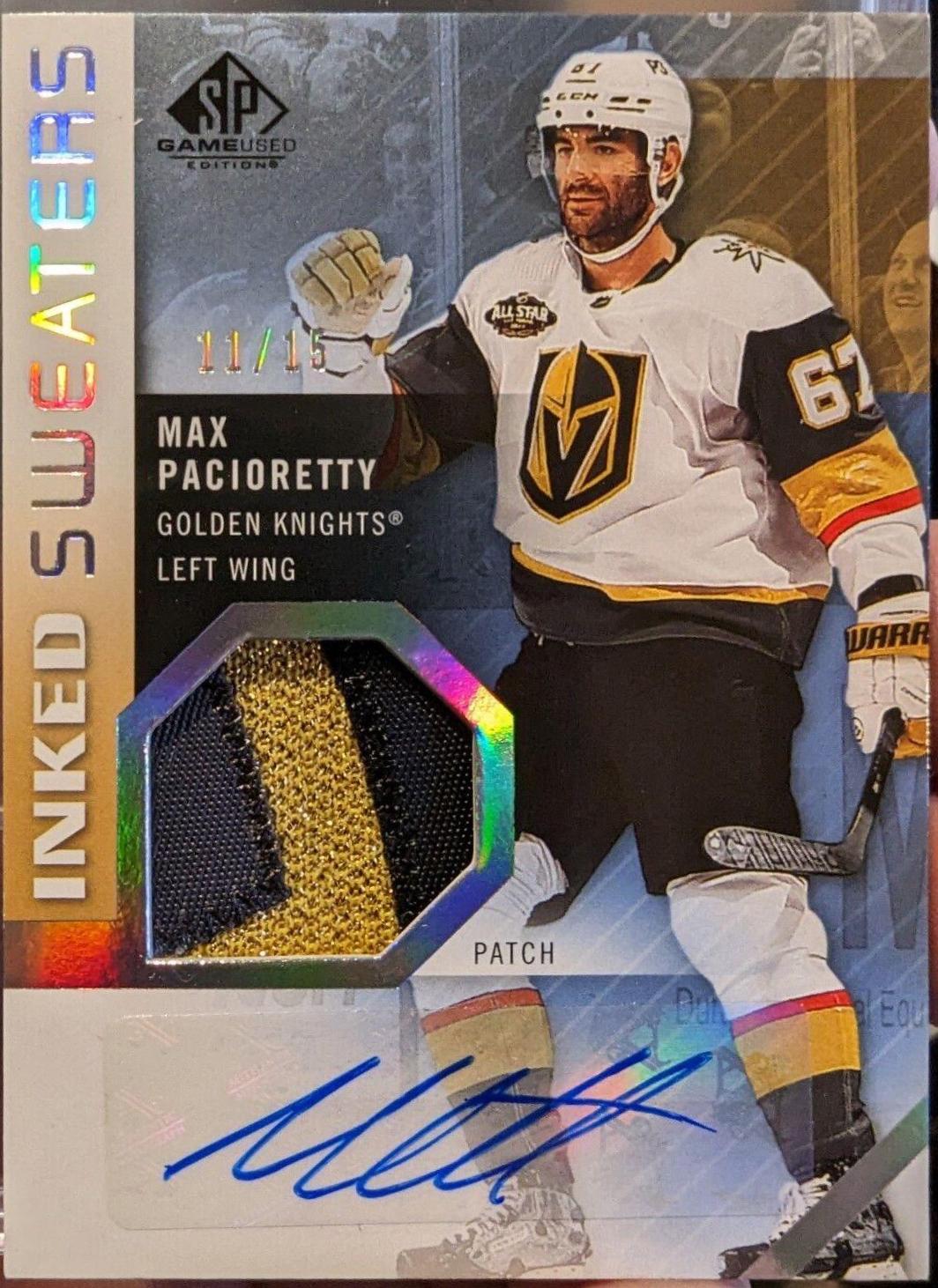 Max Pacioretty [Patch] #IS-MP