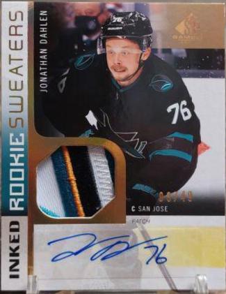 Jonathan Dahlen [Inked Patch Autograph] #RS-DA