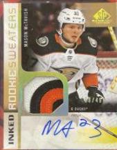Mason McTavish [Inked Patch Autograph] #RS-MM