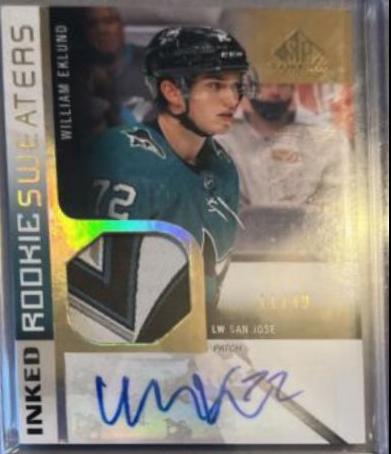William Eklund [Inked Patch Autograph] #RS-WE