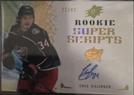 Cole Sillinger [Gold] #RSS-CS