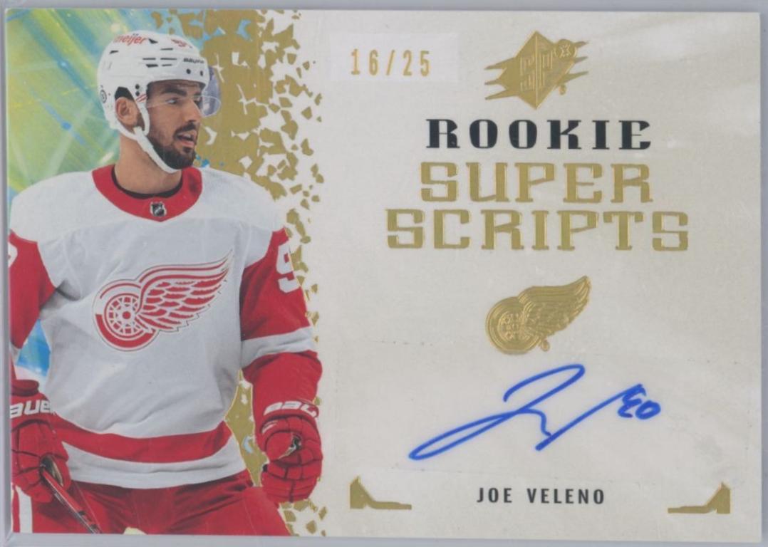 Joe Veleno [Gold] #RSS-JV