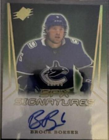 Brock Boeser [Gold] #SPX-BO