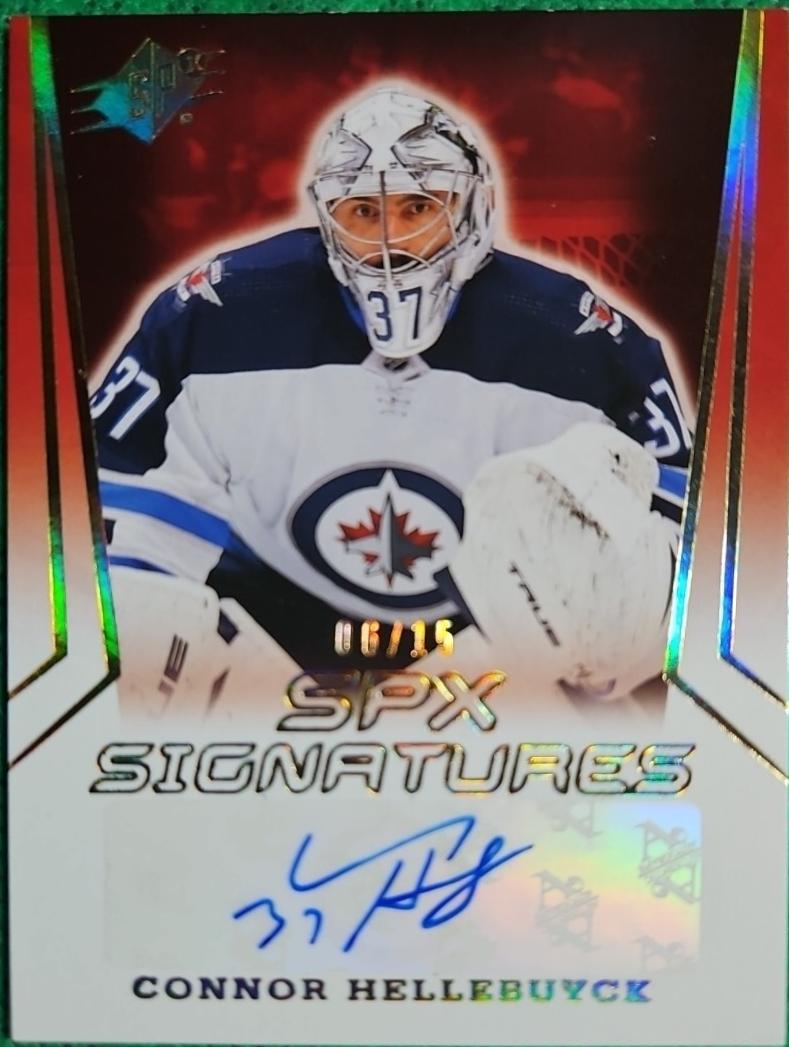 Connor Hellebuyck [Gold] #SPX-CH