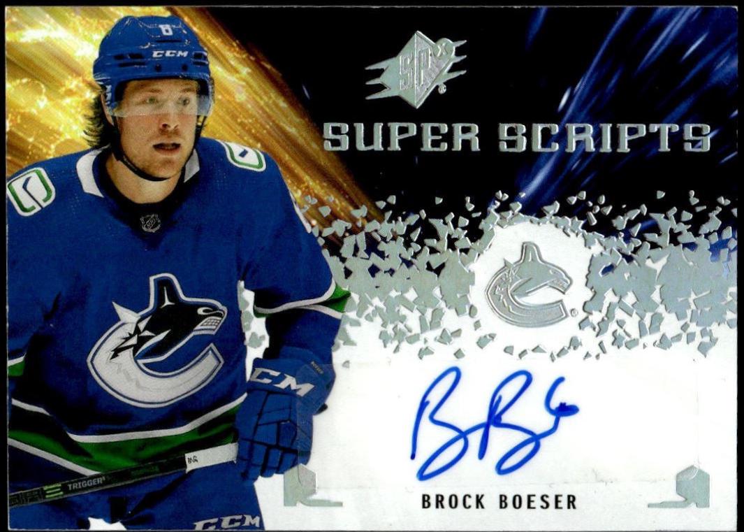 Brock Boeser #SS-BB