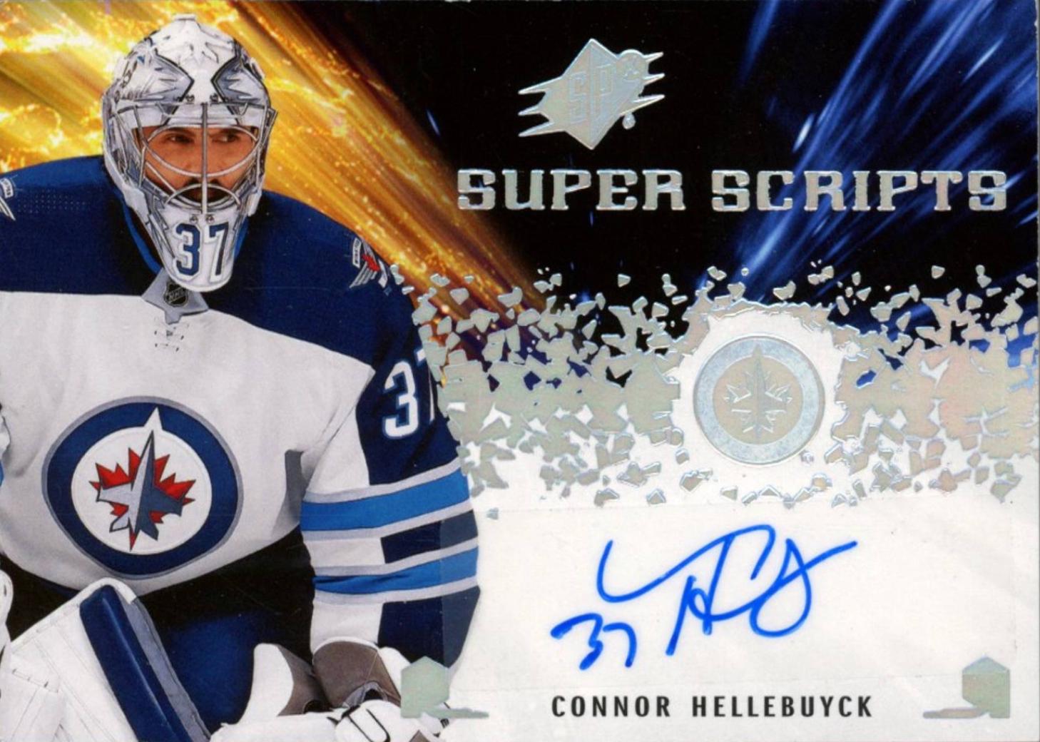 Connor Hellebuyck #SS-CH