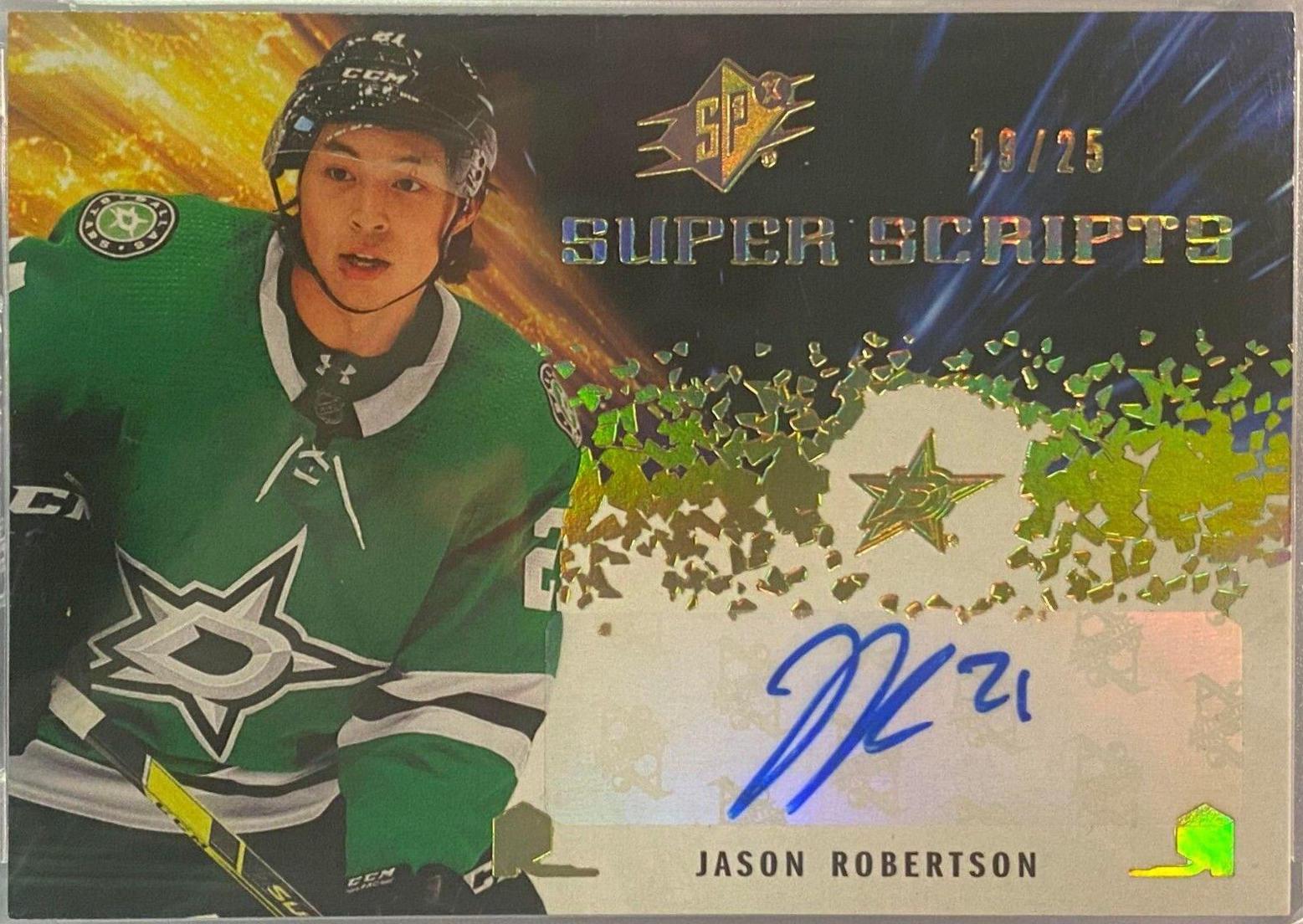 Jason Robertson [Gold] #SS-JR