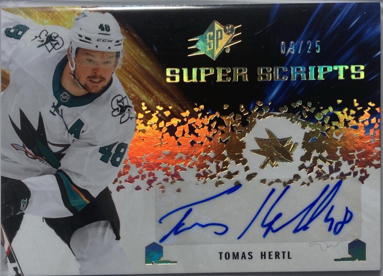 Tomas Hertl [Gold] #SS-HE