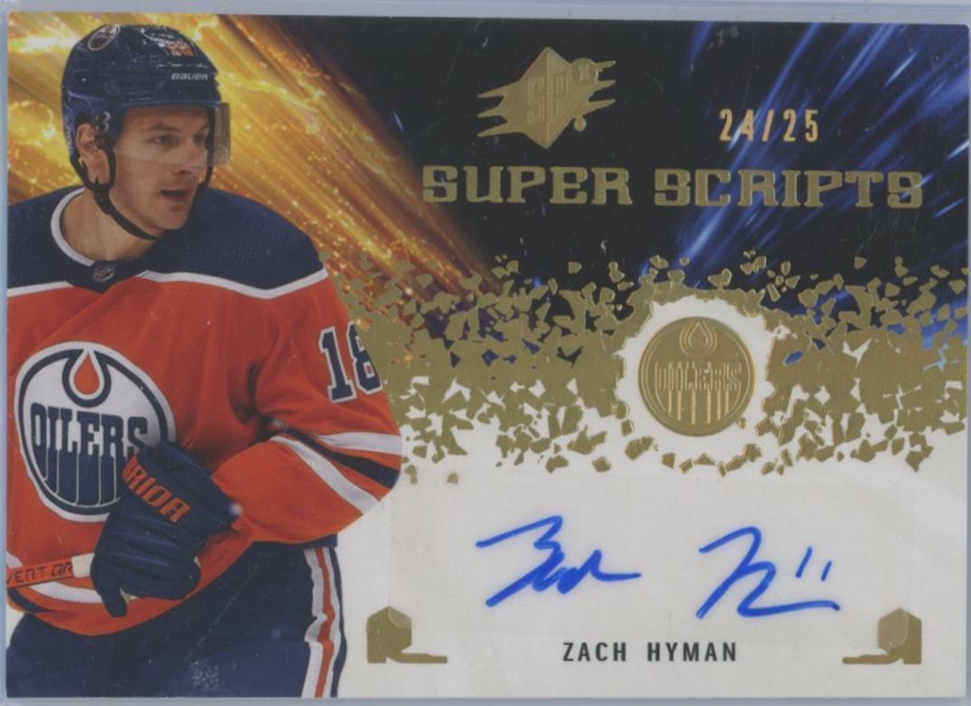 Zach Hyman [Gold] #SS-ZH