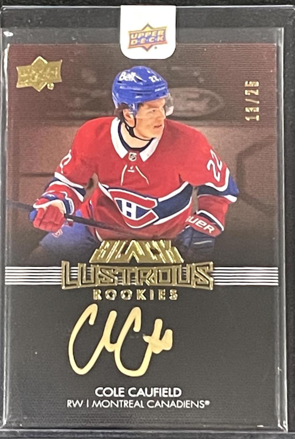 Cole Caufield [Gold] #LRS-CC