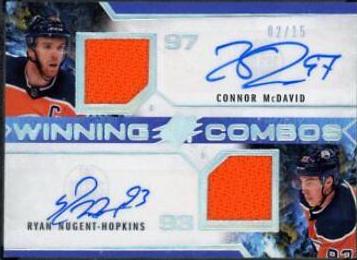 Connor McDavid, Ryan Nugent Hopkins [Autograph] #WC-CMRN