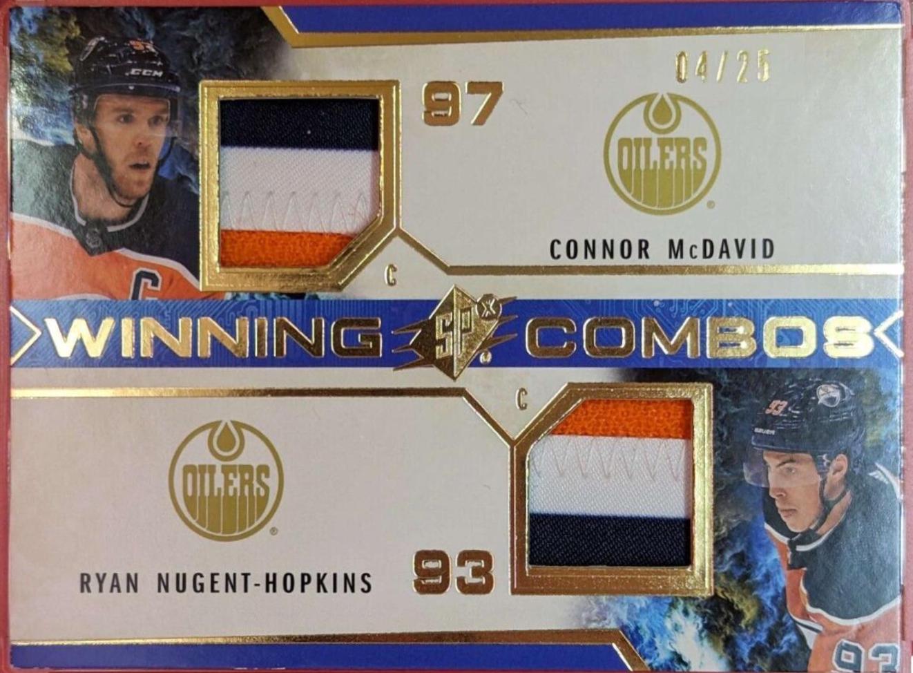 Connor McDavid, Ryan Nugent Hopkins [Premium] #WC-CMRN