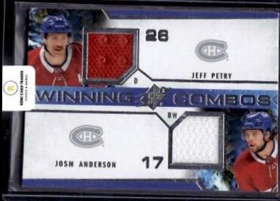 Jeff Petry, Josh Anderson #WC-JPJA