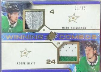 Miro Heiskanen, Roope Hintz [Premium] #WC-MHRH