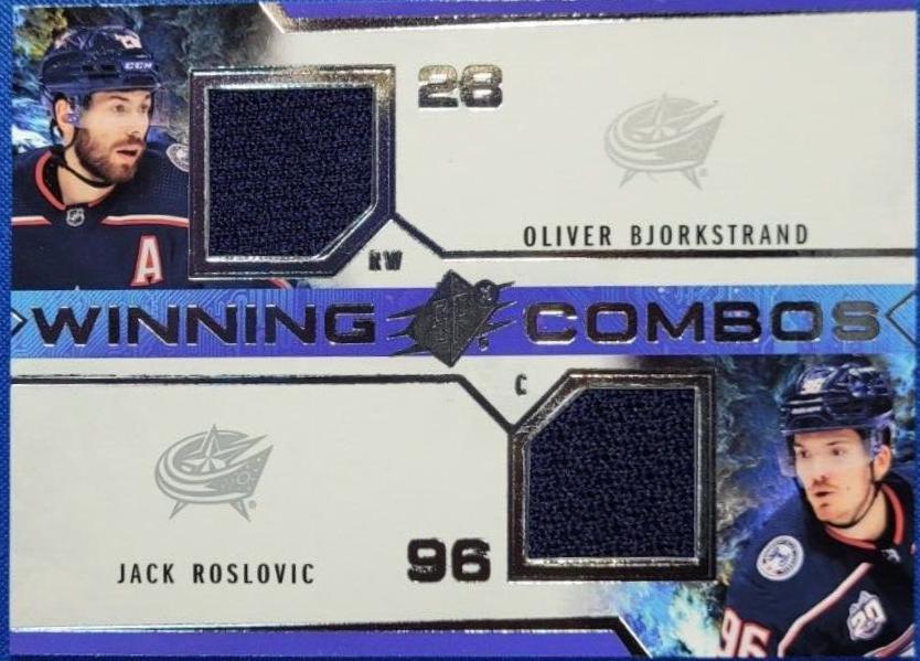 Oliver Bjorkstrand, Jack Roslovic #WC-OBJR