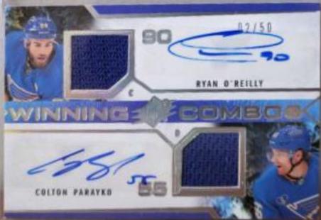 Ryan O'Reilly, Colton Parayko [Autograph] #WC-ROCP