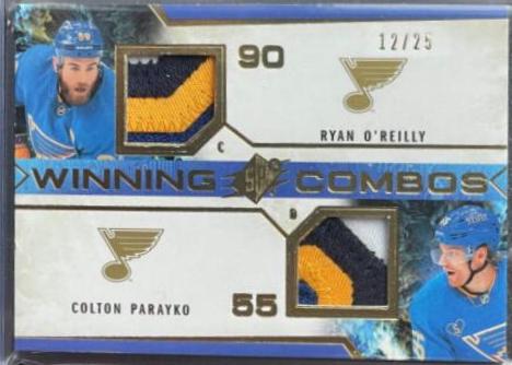 Ryan O'Reilly, Colton Parayko [Premium] #WC-ROCP