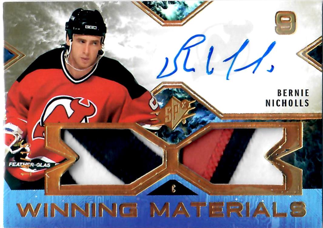 Bernie Nicholls [Autograph Premium] #WM-BN