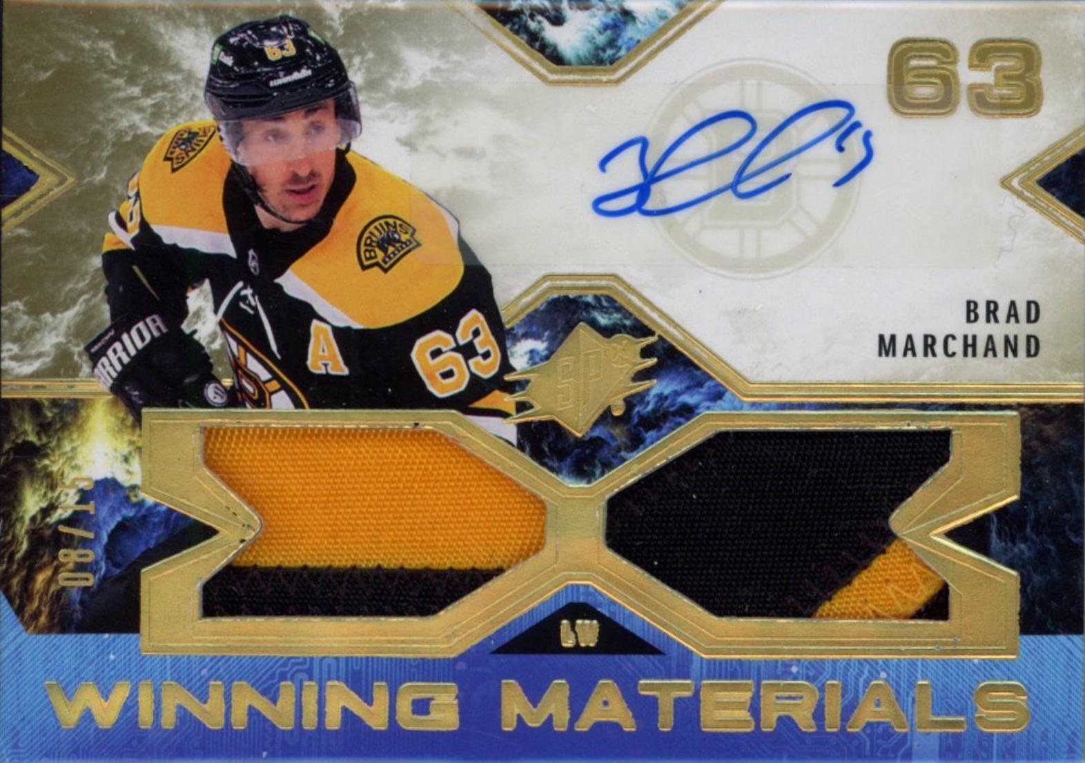 Brad Marchand [Autograph Premium] #WM-BM