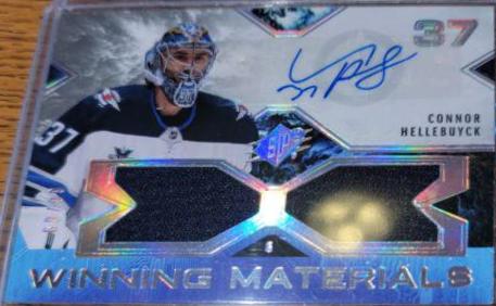 Connor Hellebuyck [Autograph] #WM-HE