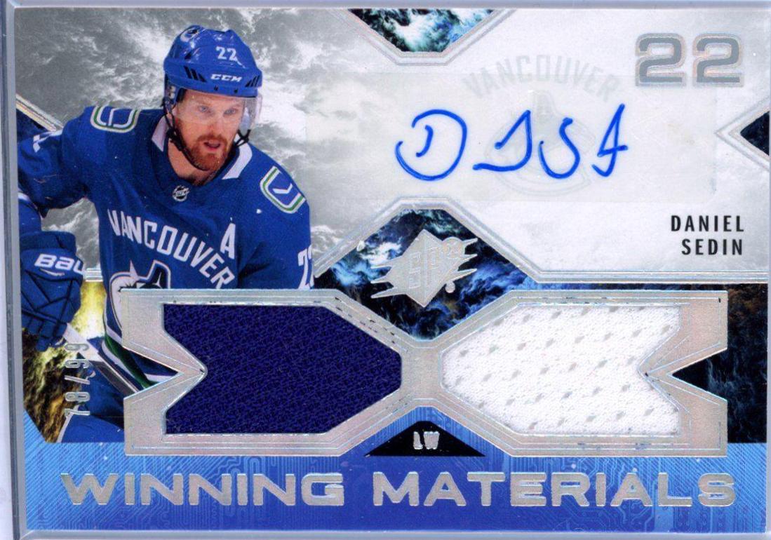 Daniel Sedin [Autograph] #WM-DS