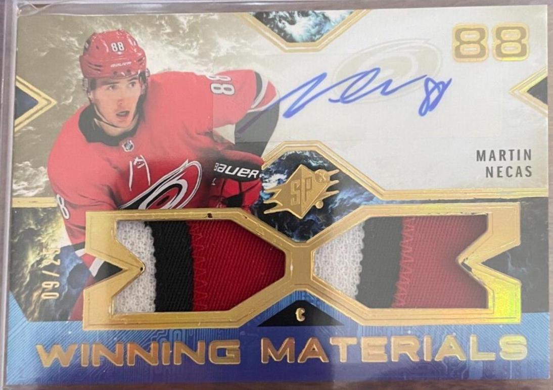 Martin Necas [Autograph Premium] #WM-MN