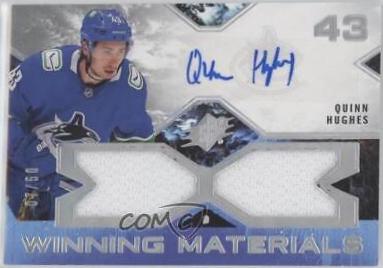 Quinn Hughes [Autograph] #WM-QH