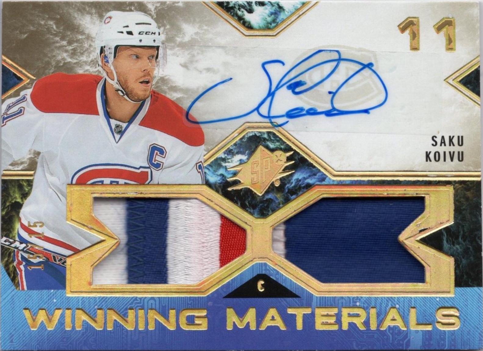 Saku Koivu [Autograph Premium] #WM-SK