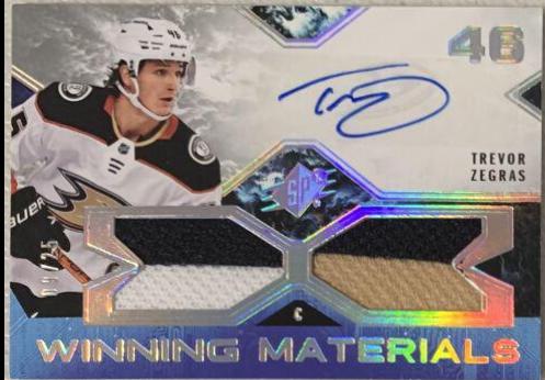 Trevor Zegras [Autograph] #WM-TZ
