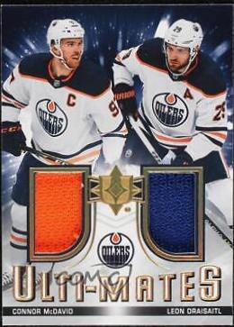 Connor McDavid, Leon Draisaitl [Patch] #UTM-MD