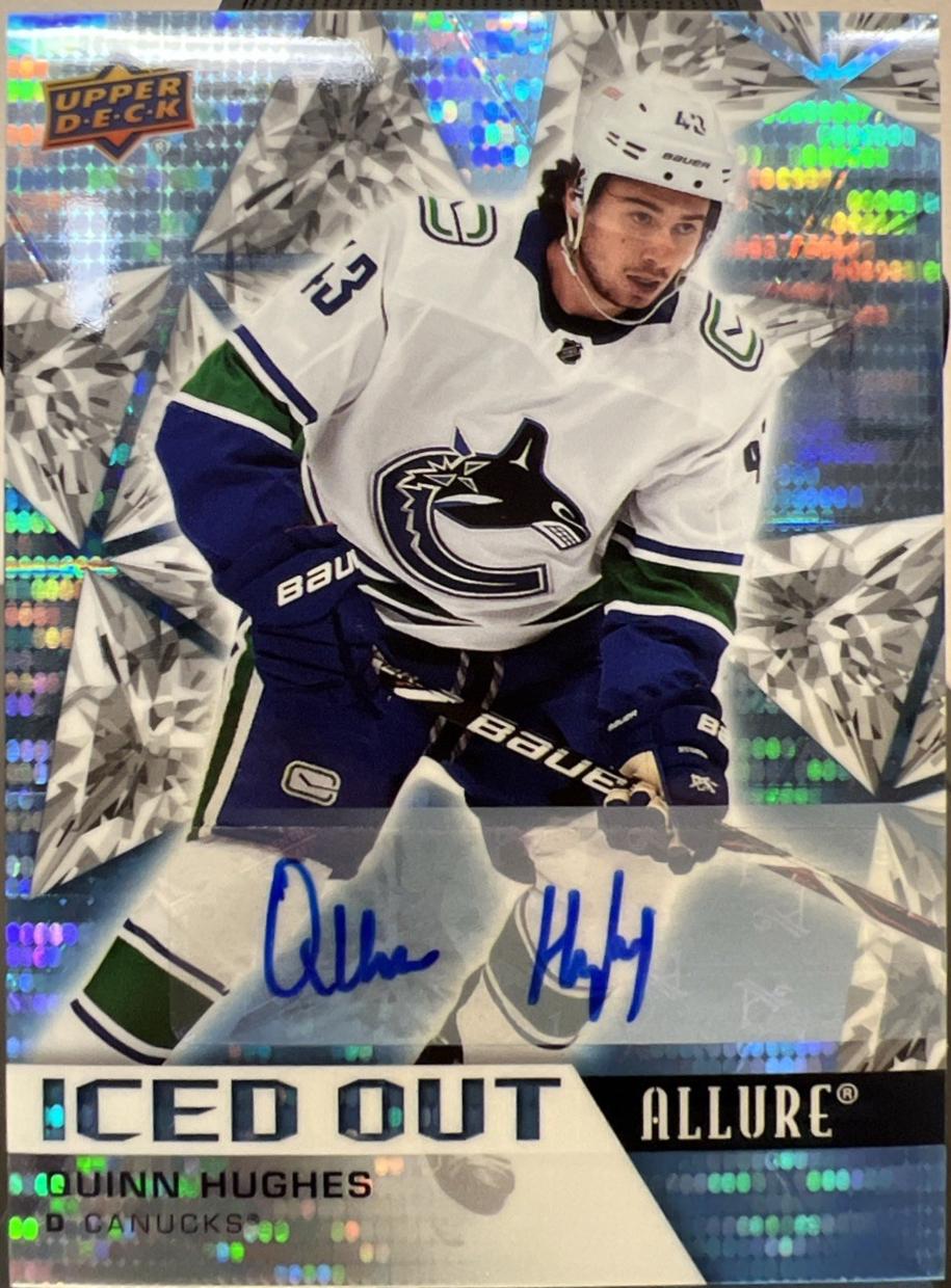 Quinn Hughes [Autograph] #IO-2