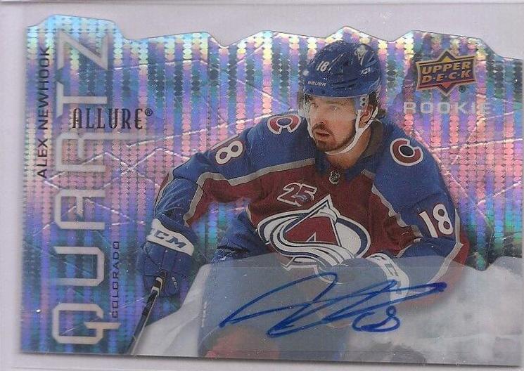 Alex Newhook [Blue Autograph] #AQ-AN