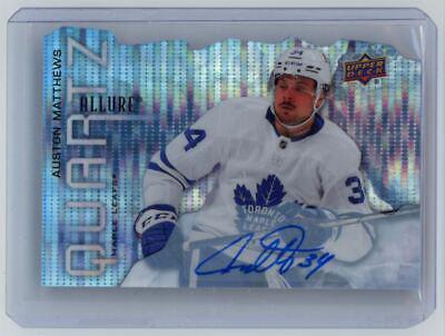 Auston Matthews [Blue Autograph] #AQ-AM