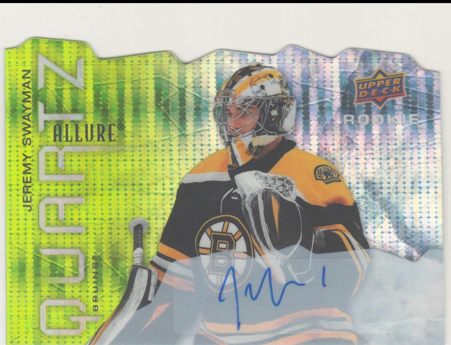 Jeremy Swayman [Autograph] #AQ-JS