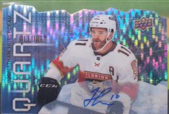 Jonathan Huberdeau [Blue Autograph] #AQ-JH