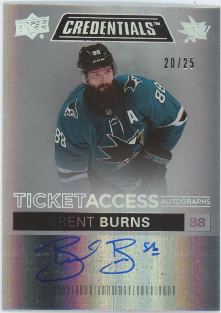 Brent Burns #TAA-BB