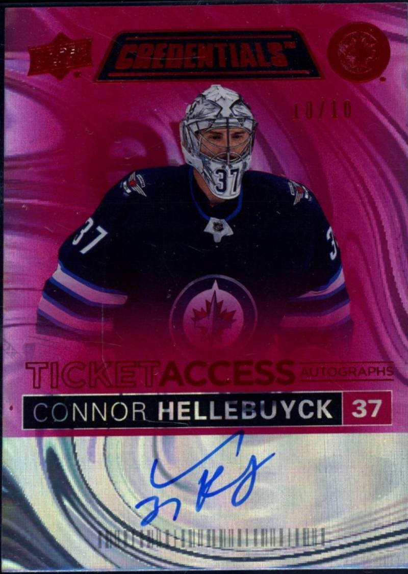Connor Hellebuyck [Red] #TAA-CH