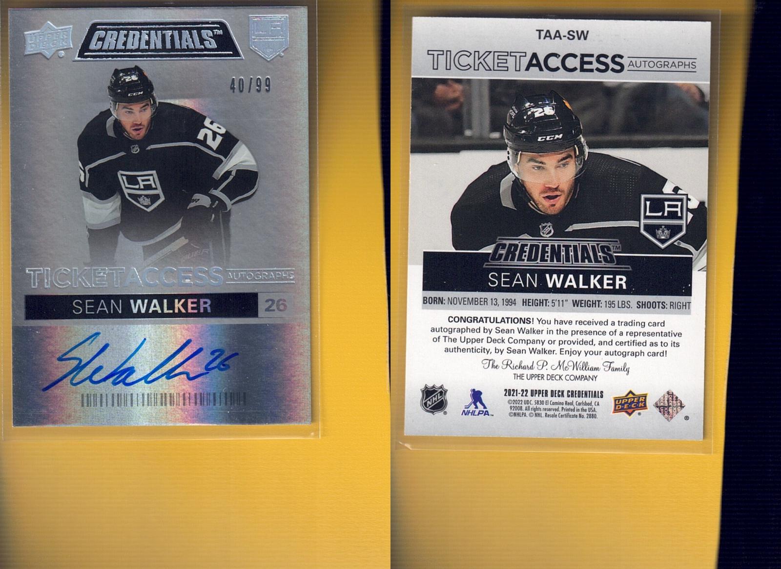 Sean Walker #TAA-SW