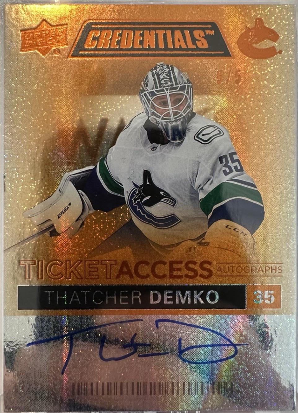Thatcher Demko [Orange] #TAA-TD