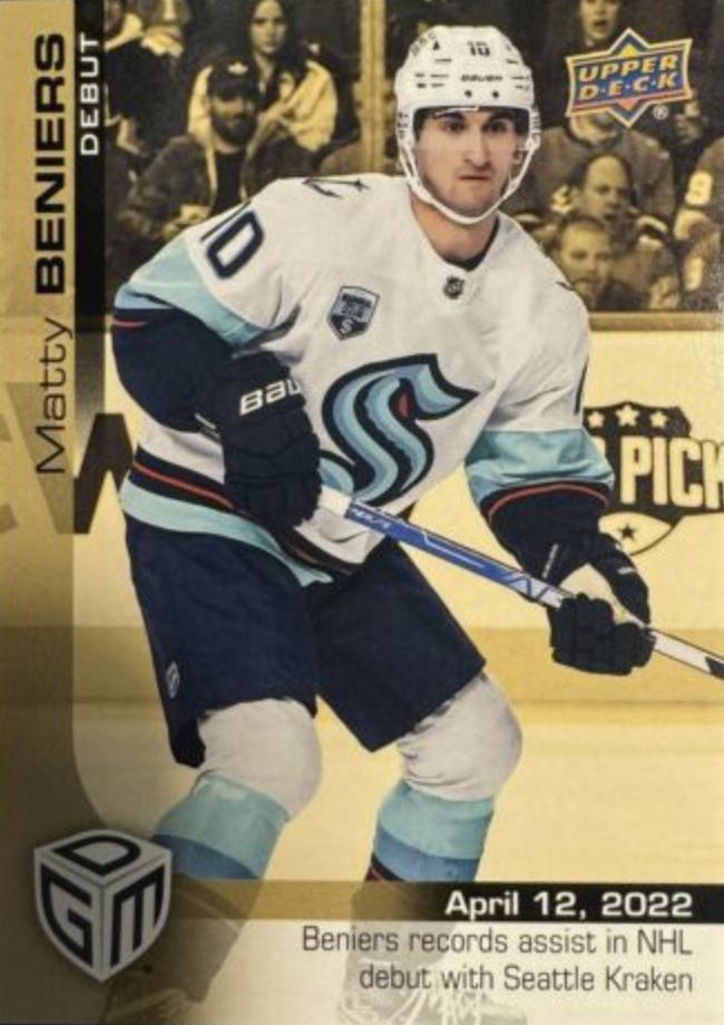 Matty Beniers  [Gold] #81