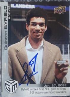 Quinton Byfield [Autograph Achievement] #48