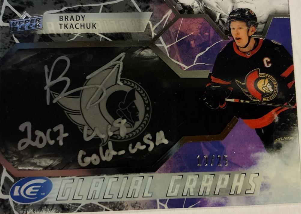 Brady Tkachuk [Black] #GG-BT