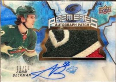 Adam Beckman [Autograph Patch] #IP-AB