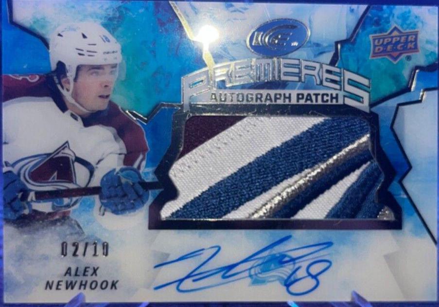 Alex Newhook [Autograph Patch] #IP-AN