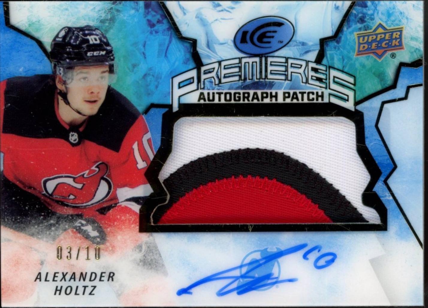 Alexander Holtz [Autograph Patch] #IP-AH