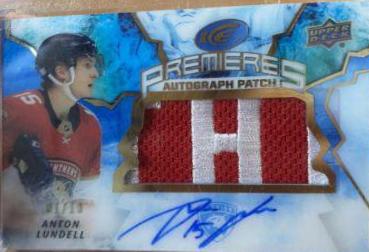 Anton Lundell [Autograph Patch] #IP-AL