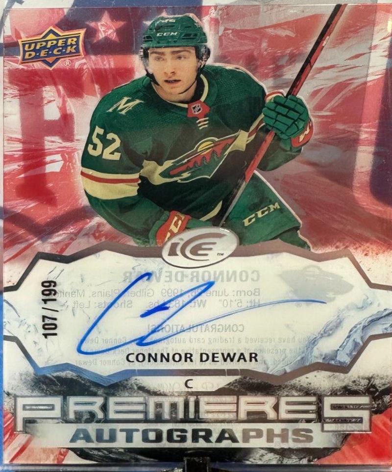 Connor Dewar [Autograph] #IPA-CD